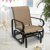 Swing Glider Chair Outdoor Furniture Fabric Glider Rocker Chair