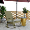 RaDEWAY Garden rocking chair Rattan chair