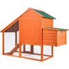 TOPMAX Pet Rabbit Hutch Wooden House Chicken Coop for Small Animals