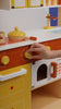 Wooden Pretend Play Kitchen Set for Kids Toddlers, Toys Gifts for Boys and Girls