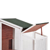 77.9-Inch Wooden Chicken Coop and Rabbit Hutch - Pet