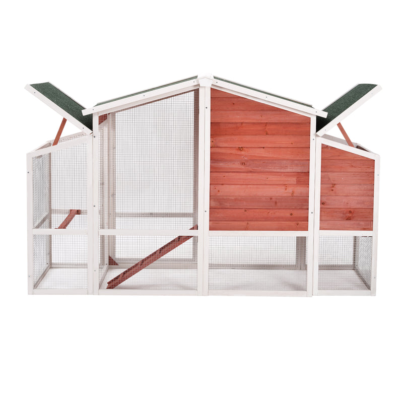 PET HOUSE Promotion! TOPMAX 77.9” Chicken Coop Rabbit - Image 21